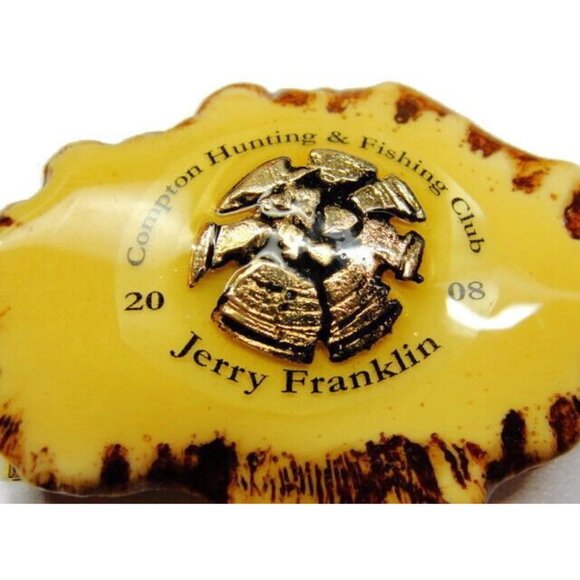 Money Clip Compton Hunting Fishing Club 08 Jerry Franklin Wallet Credit Card ID - Picture 7 of 8